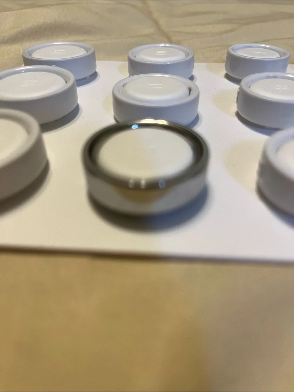 Oura Smart Ring in Polished Silver